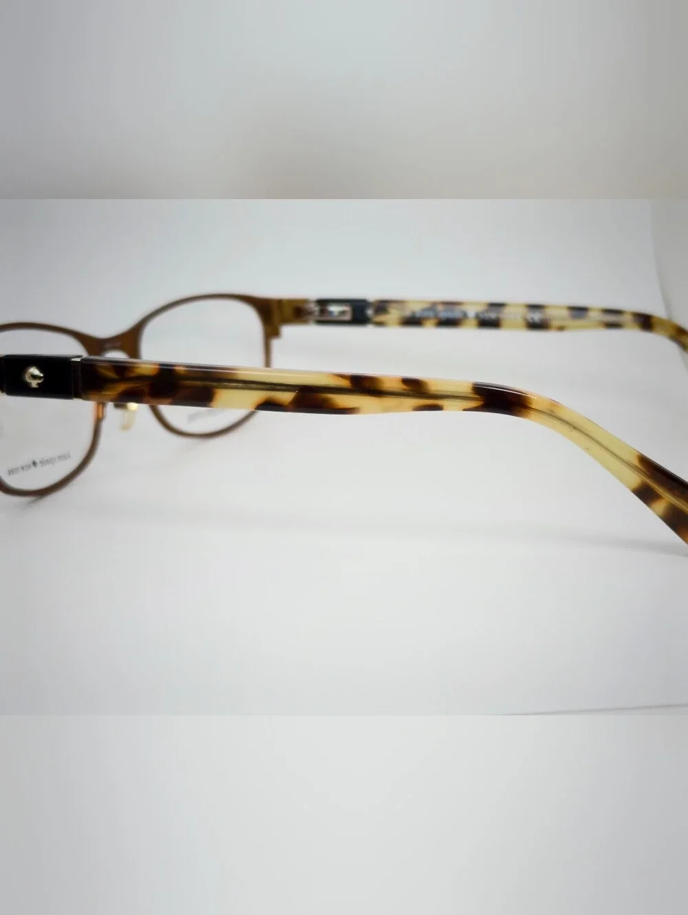 Kate Spade New York. Brown Copper  Stainless Steel Eyeglass Frames.